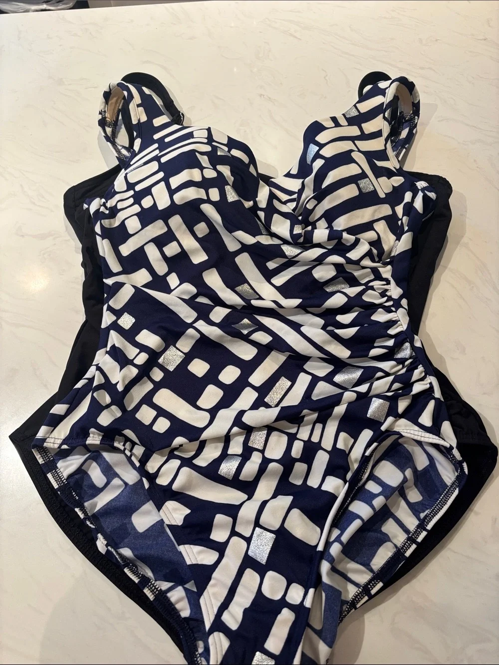 Black One-Piece Ruched Miraclesuit Swimsuit